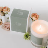 Always in our Hearts memorial or sympathy candle