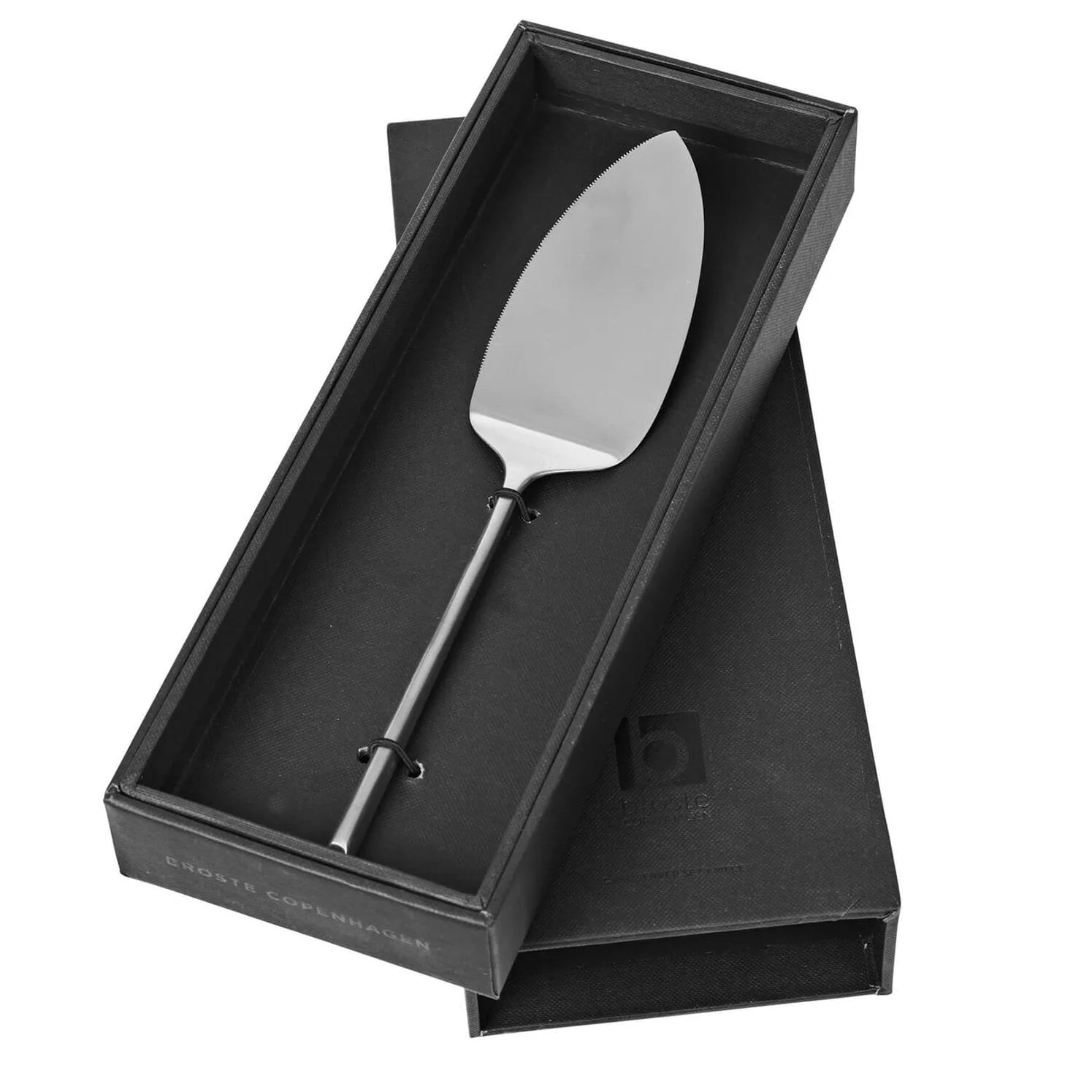 Broste Satin Silver stainless steel cake knife