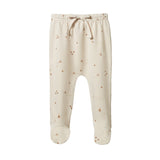 Nature Baby footed Rompers in Bumble Bee Print