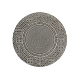 Rua Nova Anthracite Large Plate by Bordello Pinheiro