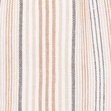 Natural, Tan and charcoal vertical stripe baby shorts