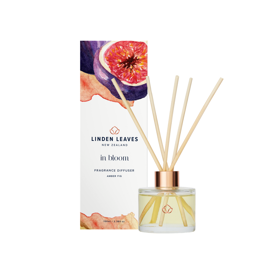 Fragrance diffuser linden leaves in bloom home fragrance