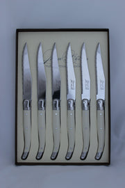 steak knives laguiole set of 6 gift boxed