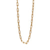 Gold link necklace