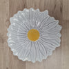 White Daisy plate