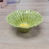 Maria Flor Cosmos Bowl | Green | Bordallo Pinheiro