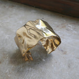 Sculpted Cuff Bracelet | Gold | A & C