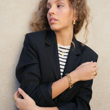 Bracelet |Heavy chain | Gold | A & C