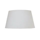 46cm Drum shape lampshade in a white linen colour at Cerise