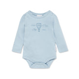 Aster & Oak Air Balloon Print Onsie