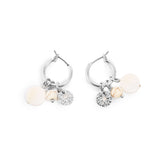 The A&C Oslo Solstice Silver Bunch Earrings at Cerise are beautifully feminine with just a little bit of Boho on the side - we love them!
The Shimmer Collection features white opal stones and bohemian details to bring out the beauty in the natural and imperfect. These pieces are great to match with feminine and bohemian fashion trends and are silver plated steel.
Measurements: 16mm