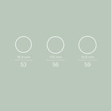 A&C Oslo Ring size chart at Cerise