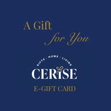 Cerise Gifts Home & Living e-Gift Card redeemable instore and online at Cerise.nz