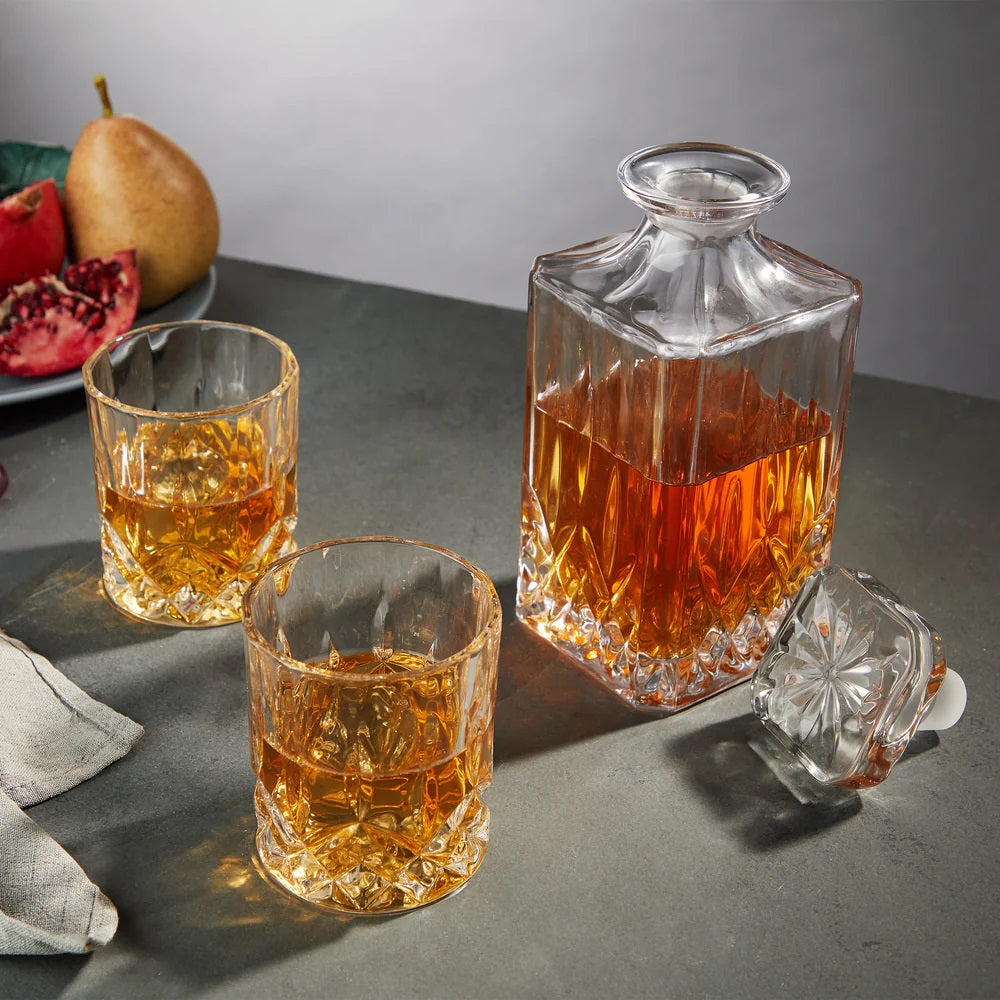 Admiral decanter and tumbler set