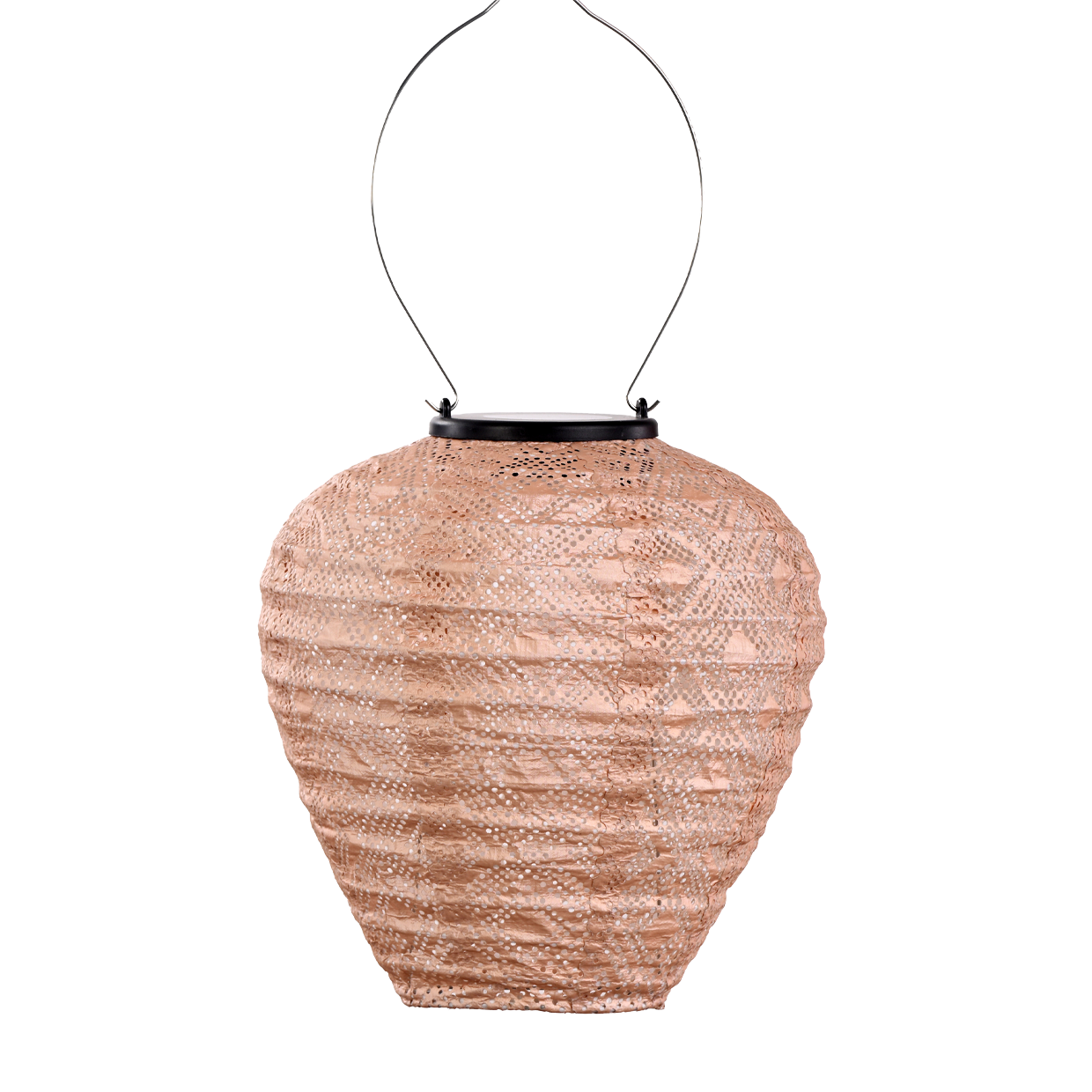 Lumiz solar lantern balloon 20cm in pink mosaic