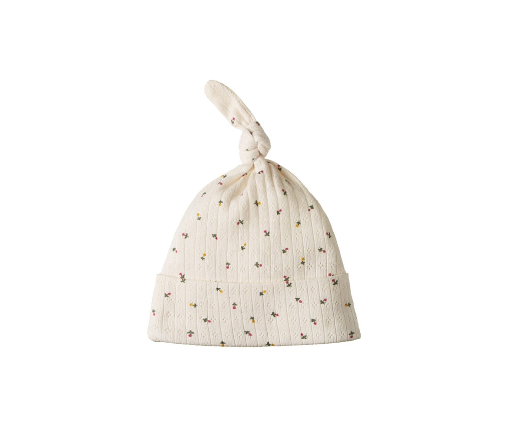 Nature Baby Beanie in Aster Floral Print