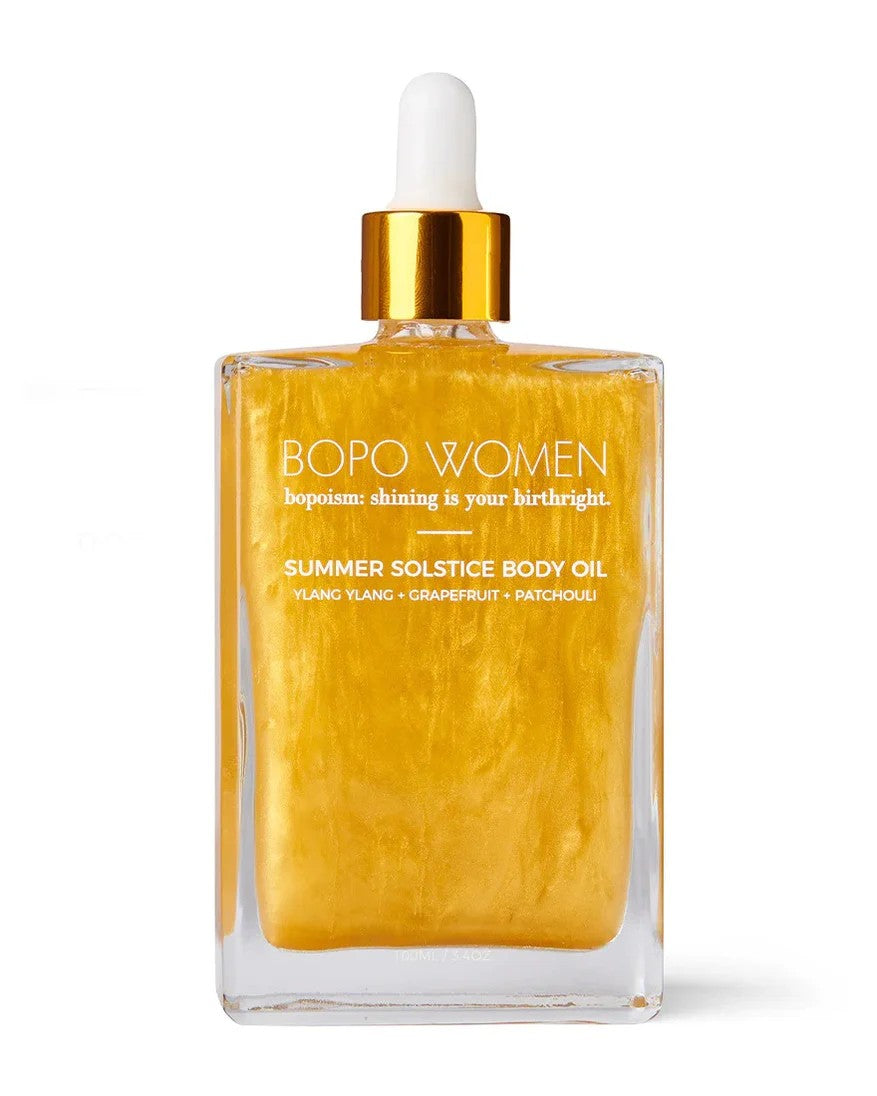 Bopo Women summer solstice body oil 100ml bottle