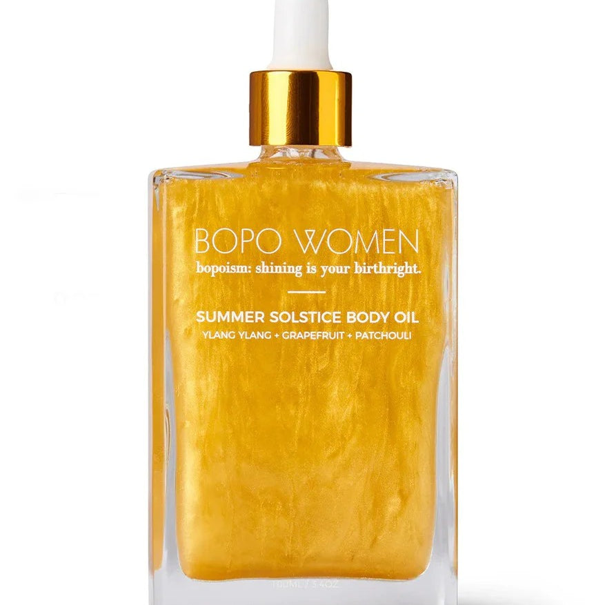 Bopo Women summer solstice body oil 100ml bottle