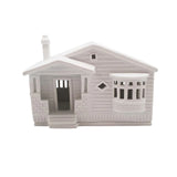 NZ Bungalow Porcelain Tea light house