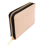 Leather Zip Wallet for Card/Coin and Notes