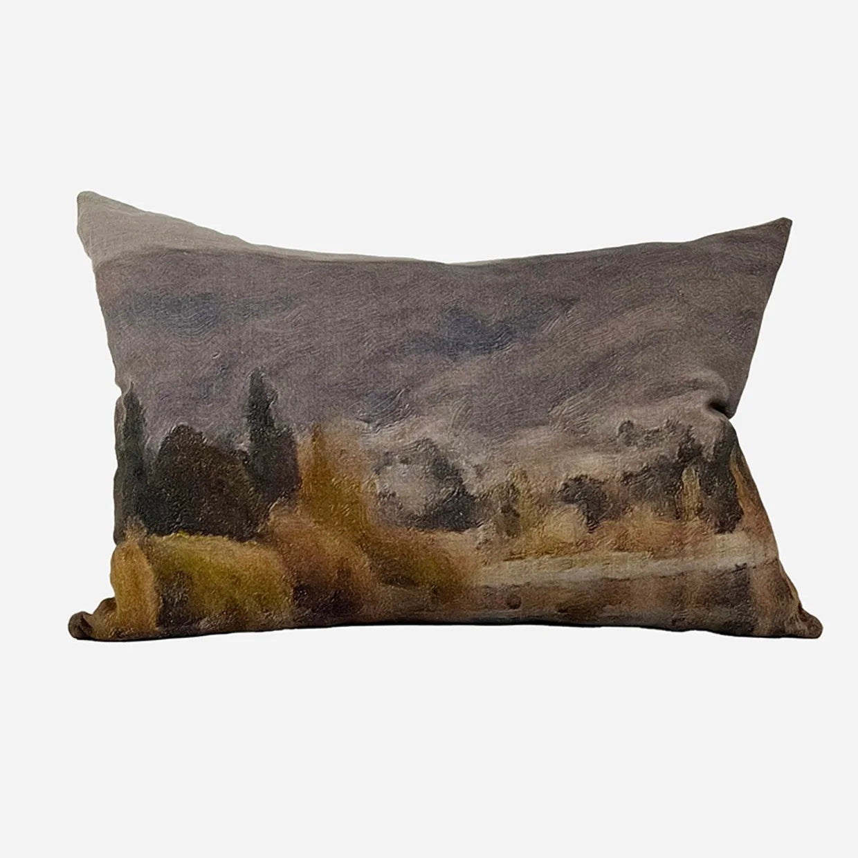 CC Interiors Lake Hayes Cushion Cover in 100% Linen. Lumber style shape and generous in size at 60cm x 40cm at Cerise.