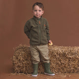 Crywolf lightweight fleece made from recycled polyester with zip fron and side pockets at Cerise. Available in Rose  colour
