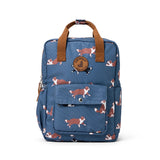 The Crywolf Mini Backpack is a great size for little people, making it ideal for kindy days, playdates, and trips to the playground.  The mini backpack is lightweight with handy compartments and side pockets for drink bottles, shown here is Collies design at Cerise NZ.