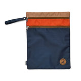 Crywolf Wet Bag,  perfect for wet swimwear, clothes, nappies or even a kids’ book bag. Shown here in colourblock Ash design.