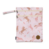 Crywolf Wet Bag,  perfect for wet swimwear, clothes, nappies or even a kids’ book bag. Shown here in Bush Ponies design.