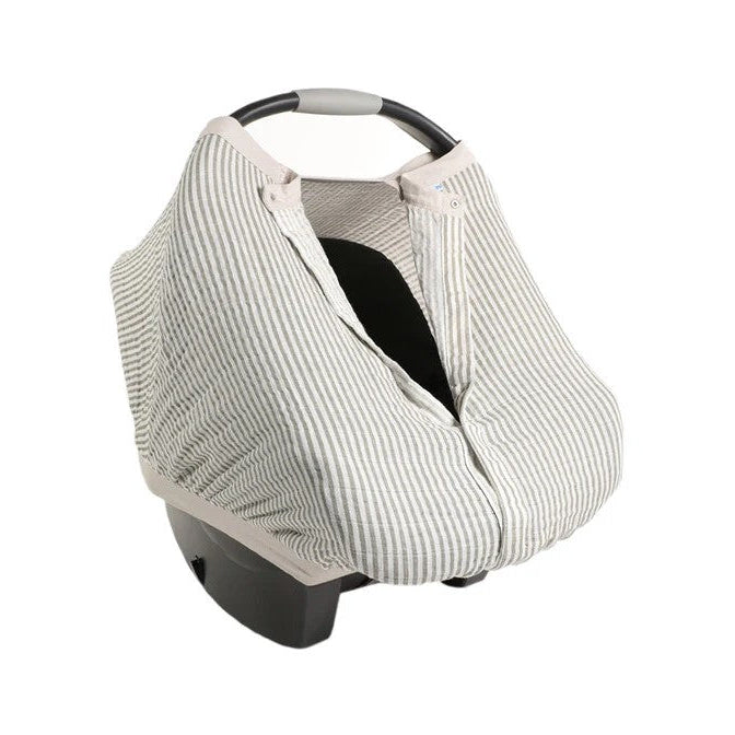 Muslin Car Seat Canopy for baby car seat