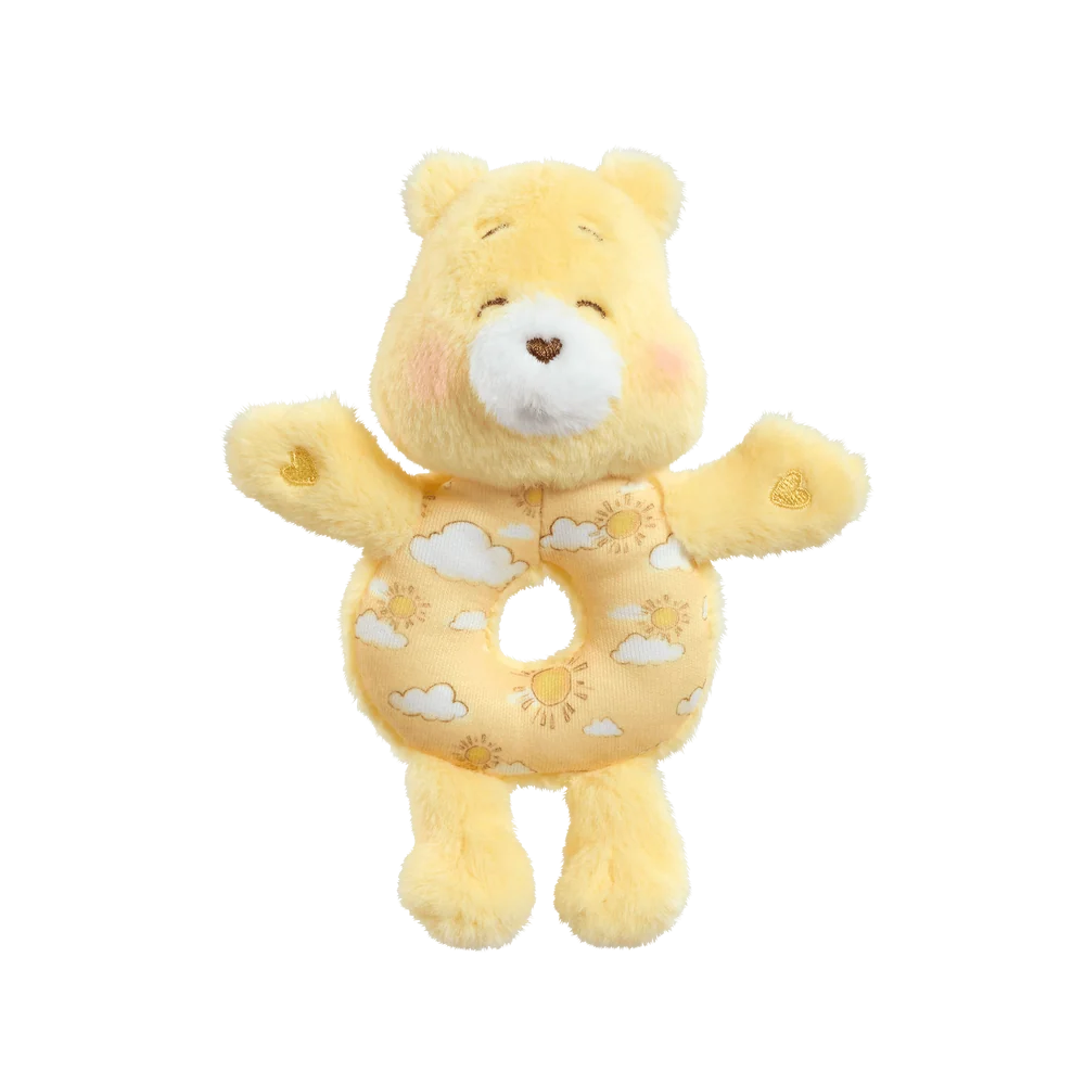 Care Bears Funshine Bear Ring Rattle in Yellow at Cerise