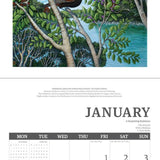 New Zealand Artist Clare Reilly 2027 Wall Calendar at Cerise. New Zealand design and print.