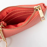 Inside of Melon coin purse showing card slots