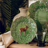 Bordallo Pinheiro Deer Snack Plate
