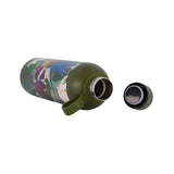 Perfect for work, school, the gym, travel, hikes and everyday use, the FLOX Ahi Water Flask at Cerise makes it easy to carry your water wherever you go. Its reusable design is a stylish alternative to single-use bottles, while the striking FLOX artwork adds personality to an everyday essential. Double walled insulation and stainless steel quality design. Holds 700ml.