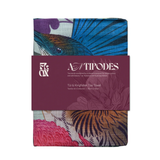 Flox Tui & Kingfisher tea towel from the Antipodes range at Cerise, measures 50 x 70cm.
