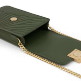 Designed for life on the move, the Flox City Pouch at Cerise is a versatile accessory for keeping smaller essentials together whether you're travelling, commuting or heading out for the day. Has a magnetic closure clasp, made from Vegan leather and featuring an elegant gold chain.