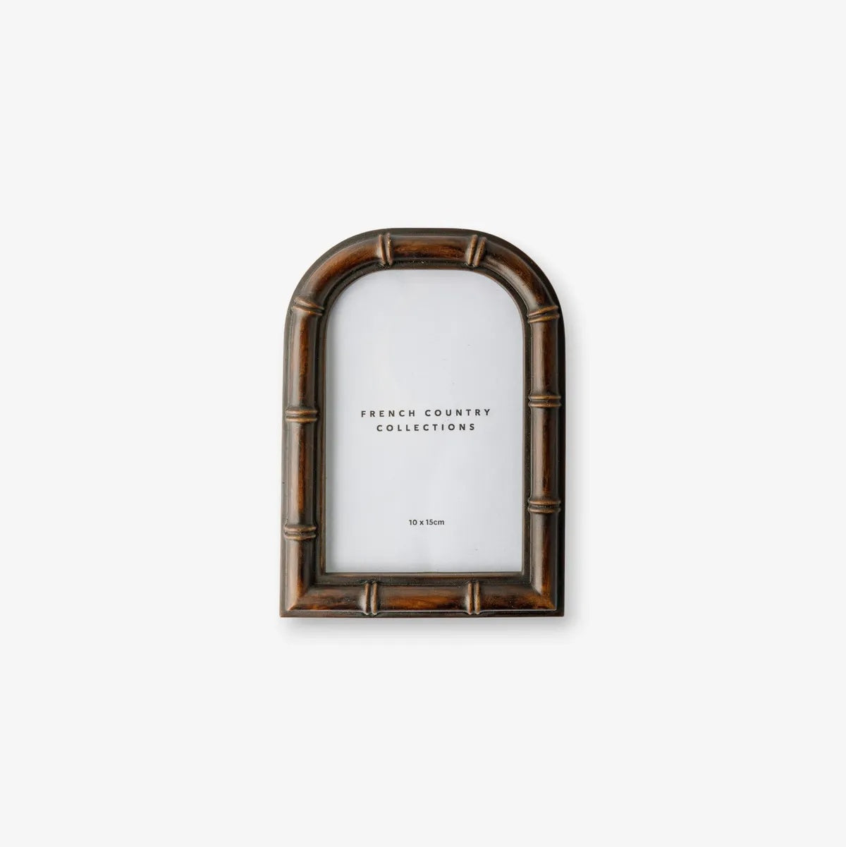 French Country Bamboo Style Frame with round top at Cerise
