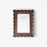 French Country Chestnut Wavy Photo Frame at Cerise.  Holda a 4 x 6 inch photograph.  A great man gift!