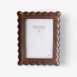 French Country Chestnut Wavy frame at Cerise.  Holds a 5 x 7 inch photograph