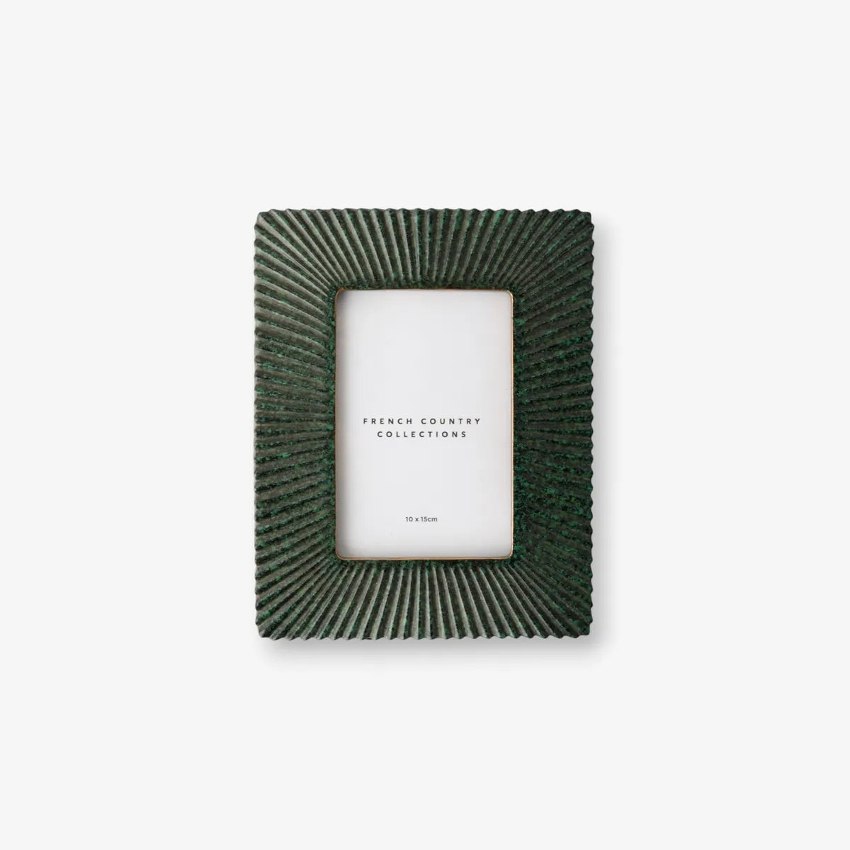 French Country Jade Fan Photo Frame at Cerise.  Takes a 4 x 6 inch photo