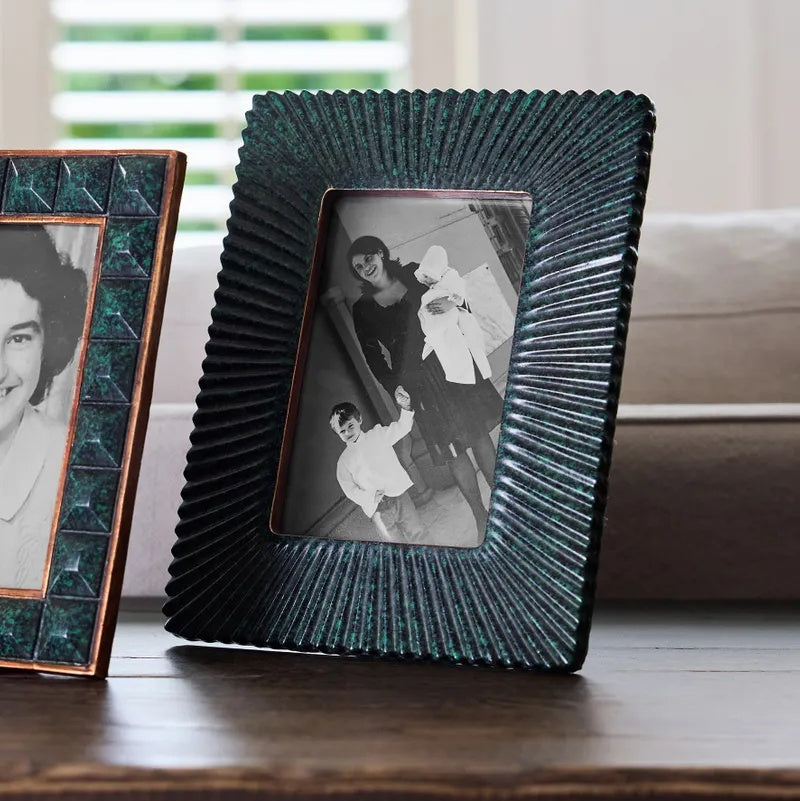French Country Jade Fan Photo Frame at Cerise.  Takes a 4 x 6 inch photo