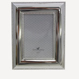 Small Silver Pearl Photo Frame | French Country