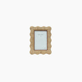 French Country Rattan Wavy Frame at Cerise.  A Faux Bamboo Style frame, takes a 4 x 6 inch photo