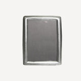 French Country Roucded Pewter Frame at Cerise.  Made from guaranteed genuine pewter and takes a 5 x 3.5 inch photo.