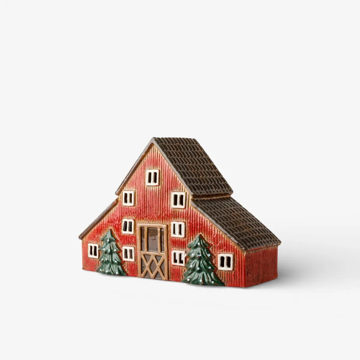 French Country Nordgard Storlek Barn Tealight House at Cerise