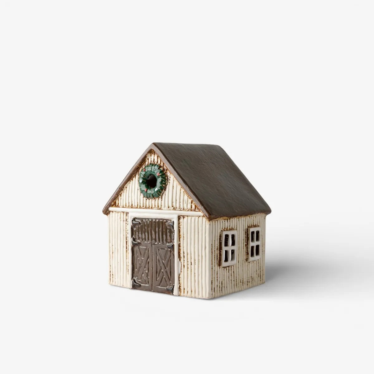 French Country Nordard stable with wreath at Cerise