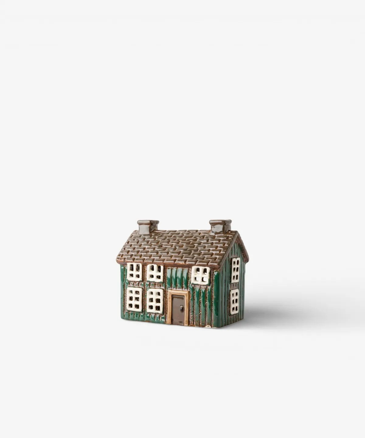 French Country Nordgard Torp Green Cottage Tealight House at Cerise