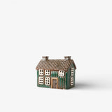 French Country Nordgard Torp Green Cottage Tealight House at Cerise
