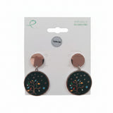 Grow earrings  in stainless sreel at Cerise
